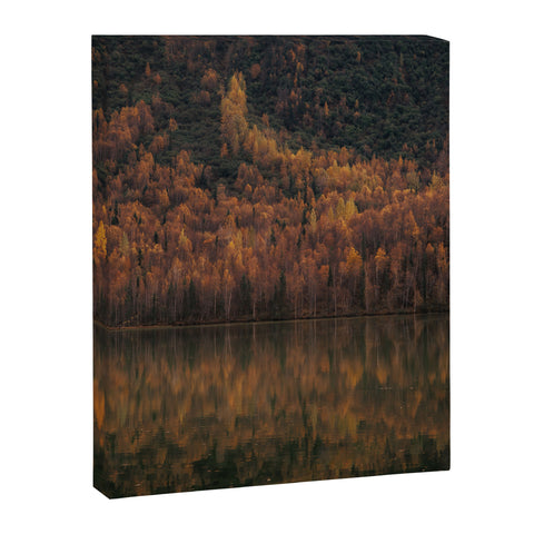 Hannah Kemp Fall Lake Art Canvas