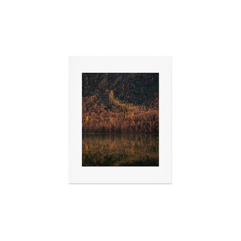 Hannah Kemp Fall Lake Art Print