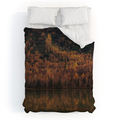 Hannah Kemp Fall Lake Duvet Cover