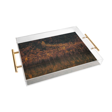 Hannah Kemp Fall Lake Acrylic Tray