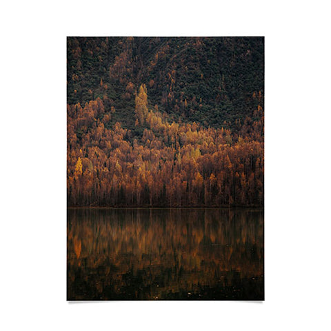 Hannah Kemp Fall Lake Poster
