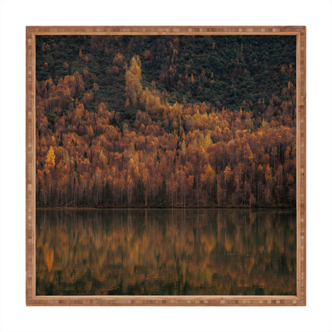 Hannah Kemp Fall Lake Square Tray