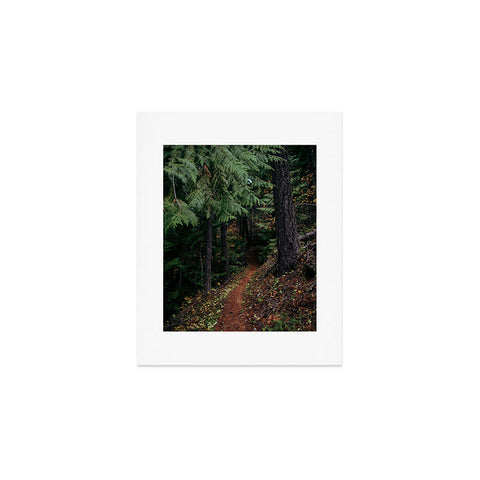 Hannah Kemp Fall Trail Art Print
