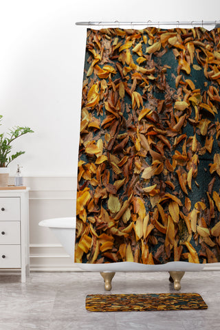 Hannah Kemp Fallen Down Shower Curtain And Mat