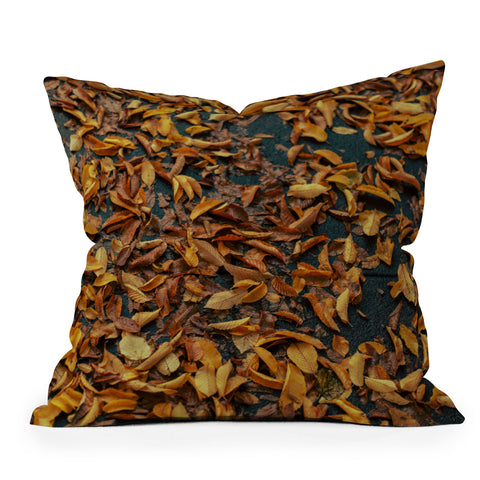 Hannah Kemp Fallen Down Outdoor Throw Pillow