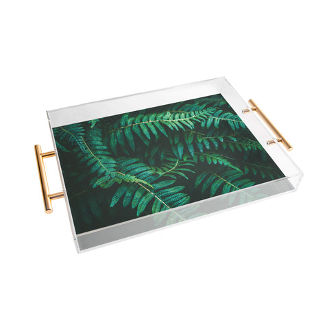 Hannah Kemp Ferns II Acrylic Tray