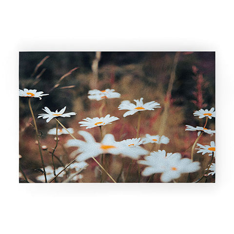 Hannah Kemp Field of Daisies Welcome Mat