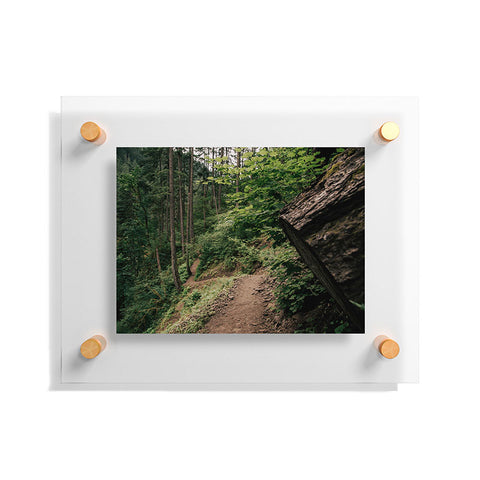 Hannah Kemp Find me through the Woods Floating Acrylic Print