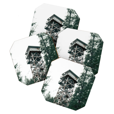 Hannah Kemp Fire Lookout Coaster Set