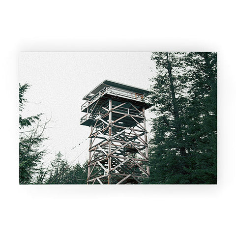 Hannah Kemp Fire Lookout Welcome Mat