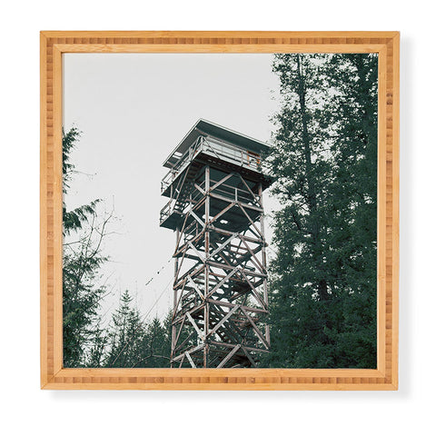Hannah Kemp Fire Lookout Framed Wall Art