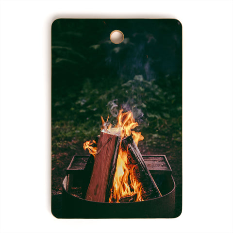 Hannah Kemp Fire Pit Cutting Board Rectangle