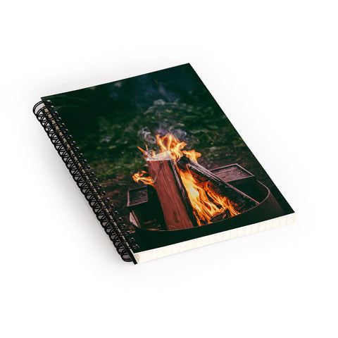 Hannah Kemp Fire Pit Spiral Notebook