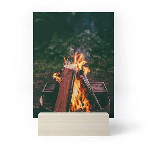 Hannah Kemp Fire Pit Mini Art Print