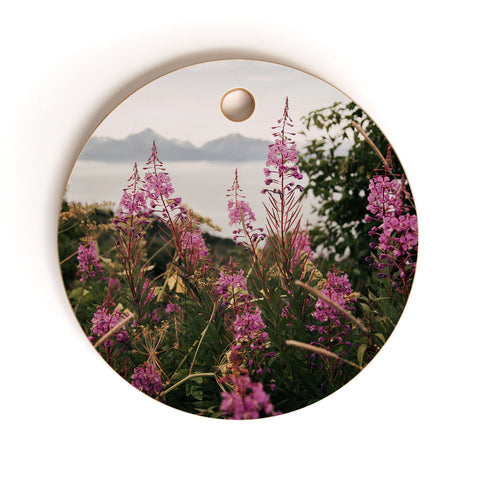 Hannah Kemp Fireweed Season Cutting Board Round