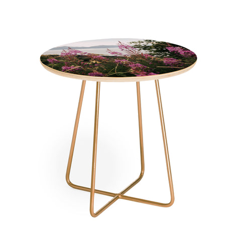 Hannah Kemp Fireweed Season Round Side Table