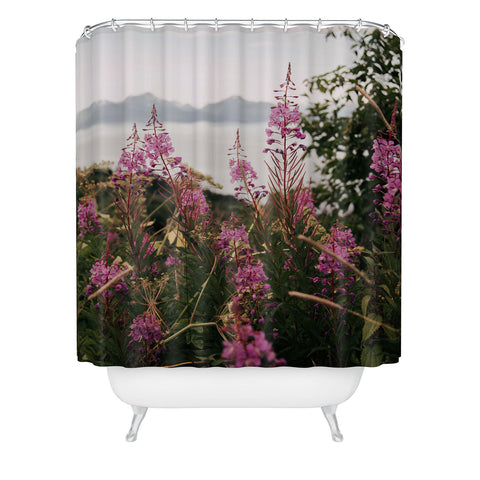 Hannah Kemp Fireweed Season Shower Curtain