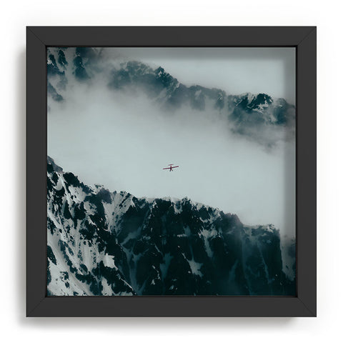 Hannah Kemp Flying Above Mountains Recessed Framing Square