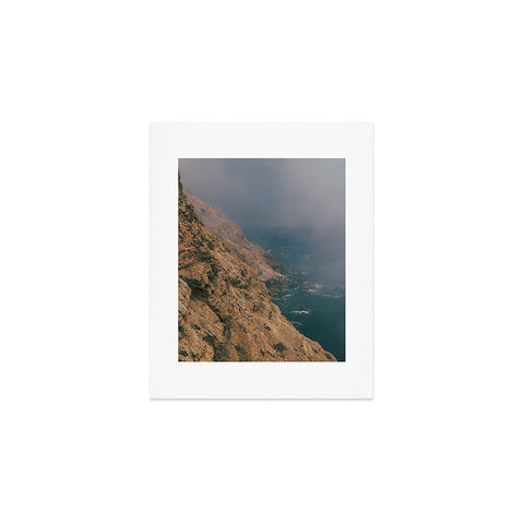 Hannah Kemp Foggy Coastal California Art Print