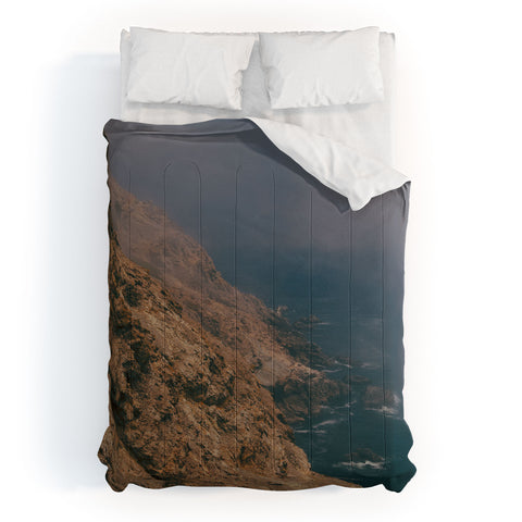 Hannah Kemp Foggy Coastal California Comforter