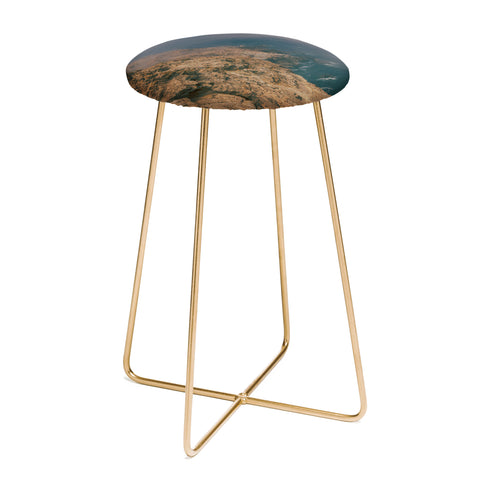Hannah Kemp Foggy Coastal California Counter Stool