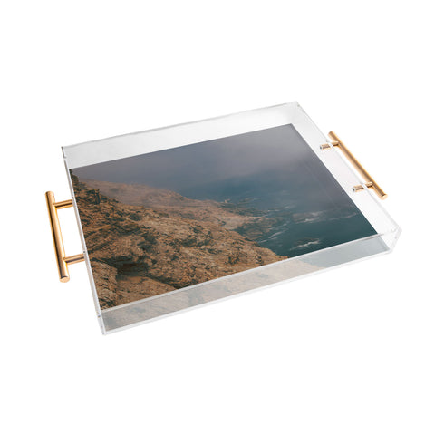 Hannah Kemp Foggy Coastal California Acrylic Tray
