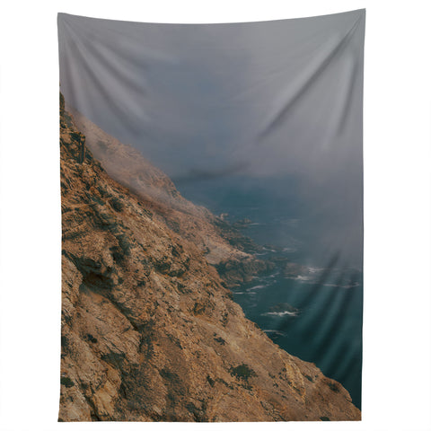 Hannah Kemp Foggy Coastal California Tapestry