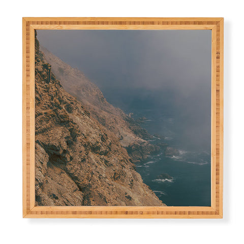 Hannah Kemp Foggy Coastal California Framed Wall Art