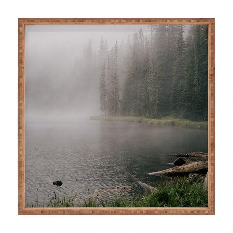 Hannah Kemp Foggy Lake Square Tray