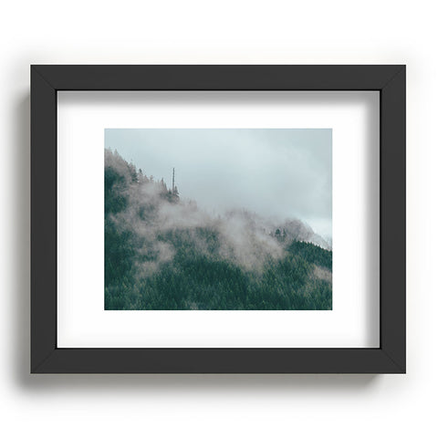 Hannah Kemp Foggy Woods Recessed Framing Rectangle