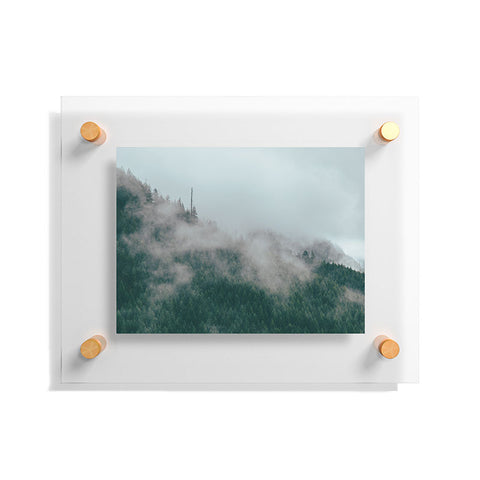 Hannah Kemp Foggy Woods Floating Acrylic Print