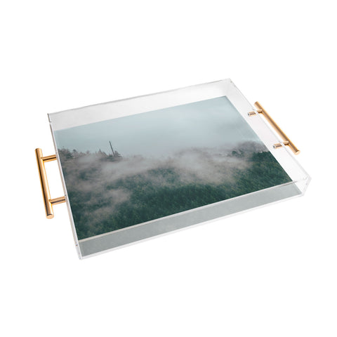 Hannah Kemp Foggy Woods Acrylic Tray