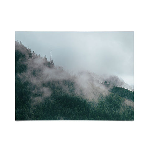 Hannah Kemp Foggy Woods Poster