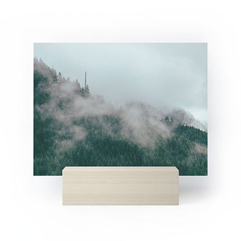 Hannah Kemp Foggy Woods Mini Art Print