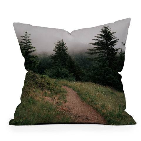 Hannah Kemp Follow Me Here Throw Pillow