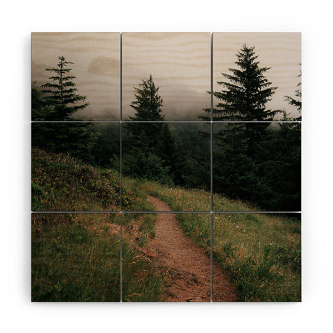 Hannah Kemp Follow Me Here Wood Wall Mural