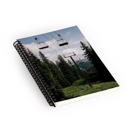Hannah Kemp Forest Chairlift Spiral Notebook