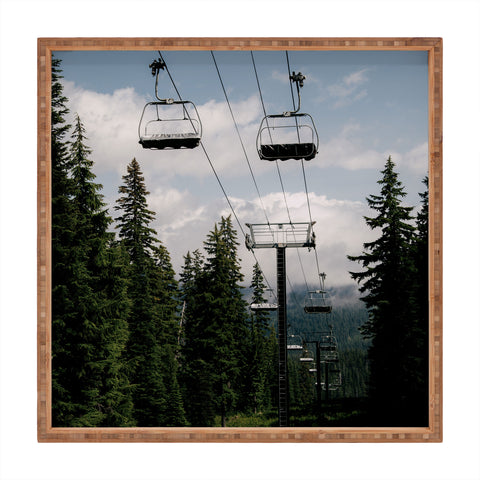 Hannah Kemp Forest Chairlift Square Tray
