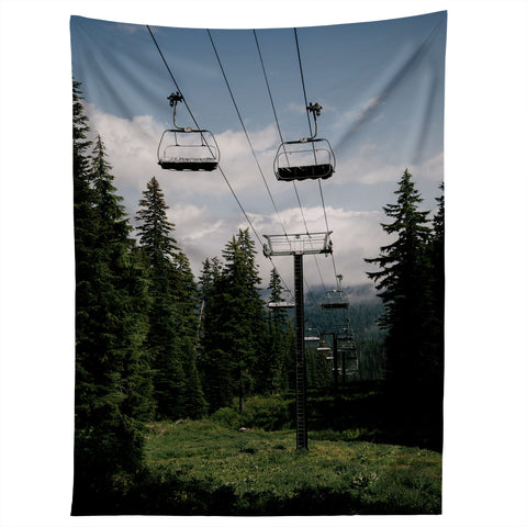 Hannah Kemp Forest Chairlift Tapestry