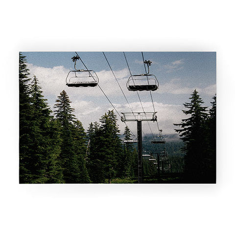 Hannah Kemp Forest Chairlift Welcome Mat