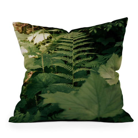 Hannah Kemp Forest Details Outdoor Throw Pillow