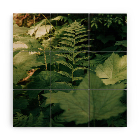 Hannah Kemp Forest Details Wood Wall Mural