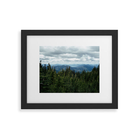 Hannah Kemp Forest Landscape Framed Art Print