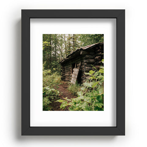 Hannah Kemp Forest Log Cabin Recessed Framing Rectangle