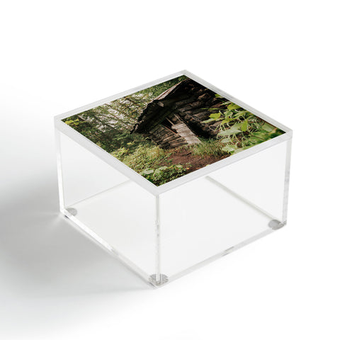 Hannah Kemp Forest Log Cabin Acrylic Box