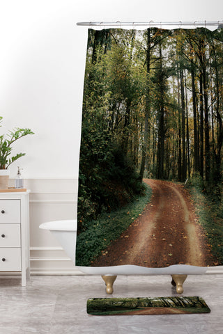 Hannah Kemp Forest Park Shower Curtain And Mat