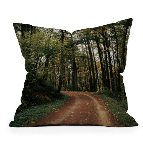 Hannah Kemp Forest Park Throw Pillow