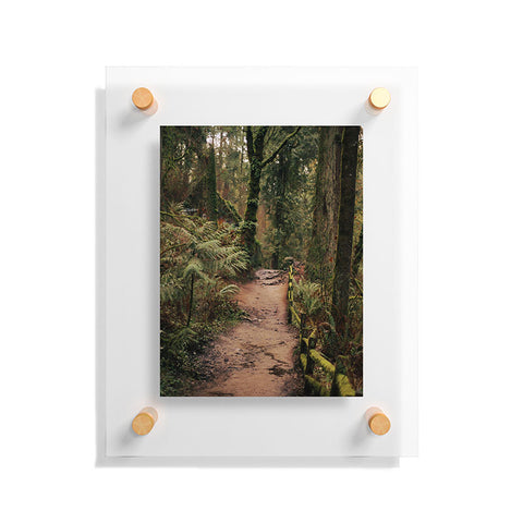Hannah Kemp Forest Park Trail Floating Acrylic Print