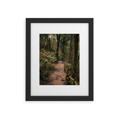 Hannah Kemp Forest Park Trail Framed Art Print