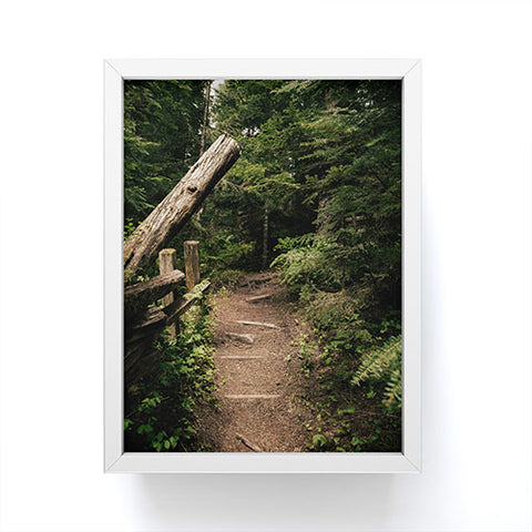 Hannah Kemp Forest Path Framed Mini Art Print